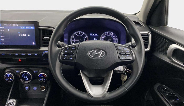 2021 Hyundai VENUE SX 1.0 TURBO IMT, Petrol, Manual, 31,368 km, Steering Wheel Close Up