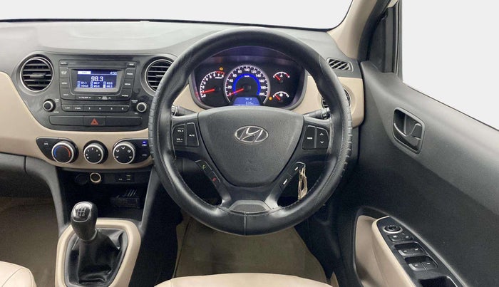 2018 Hyundai Grand i10 SPORTZ 1.2 KAPPA VTVT, CNG, Manual, 64,186 km, Steering Wheel Close Up