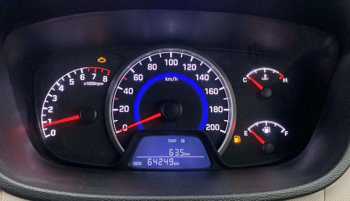 2018 Hyundai Grand i10 SPORTZ 1.2 KAPPA VTVT, CNG, Manual, 64,186 km, Odometer Image