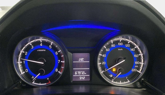 2016 Maruti Baleno DELTA PETROL 1.2, Petrol, Manual, 67,932 km, Odometer Image