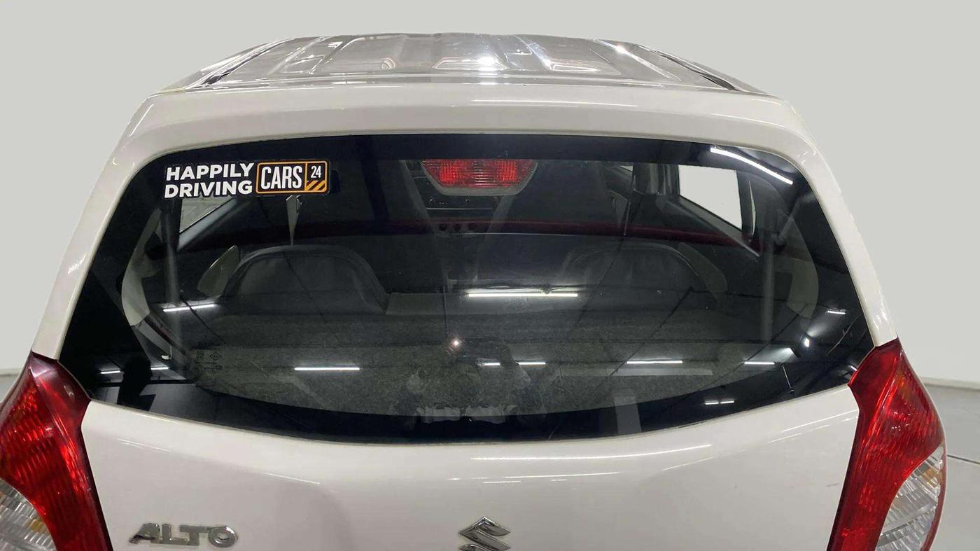 2020 Maruti Alto VXI, Petrol, Manual, 10,610 km, Rear Windshield