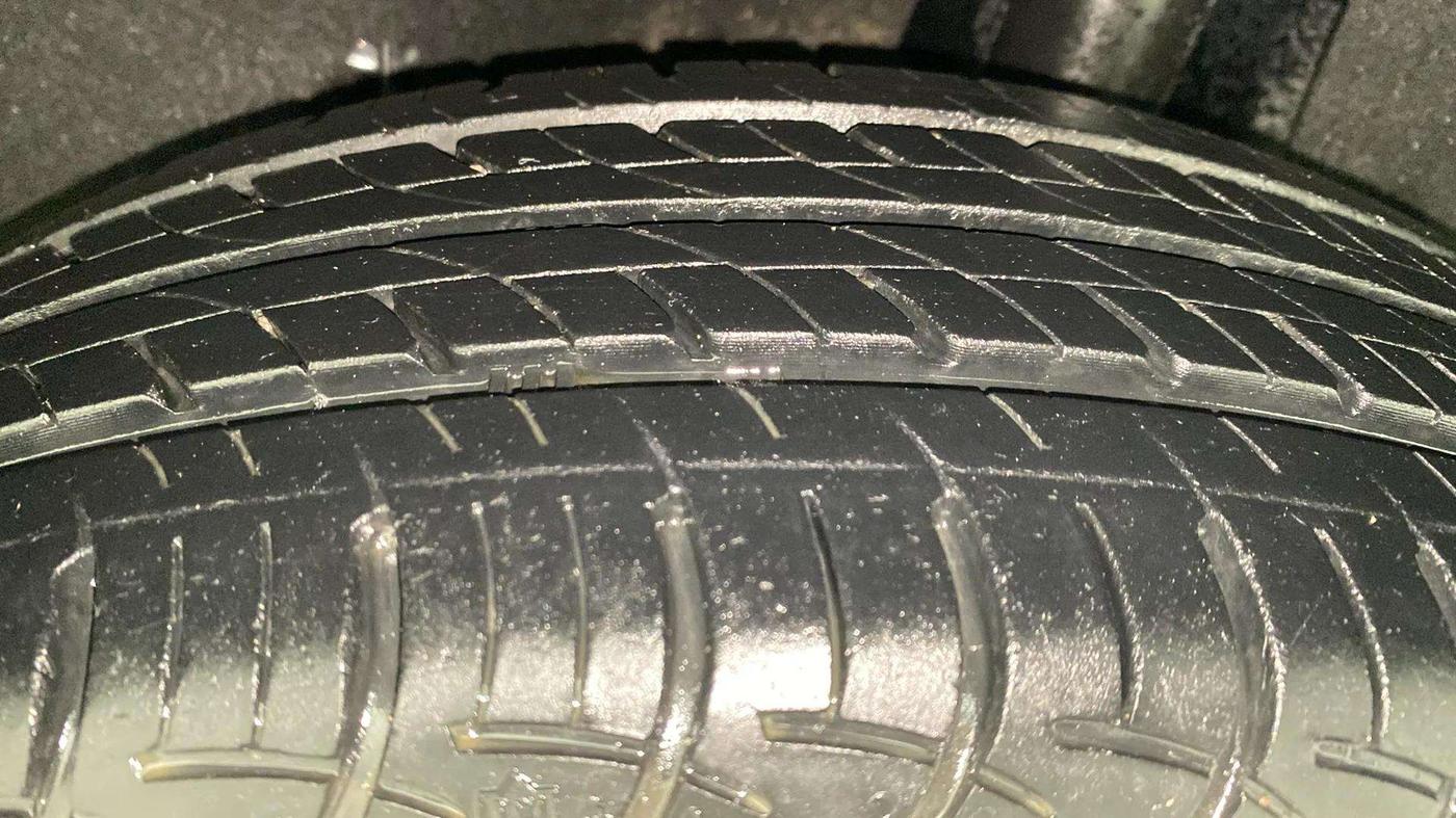 2018 Maruti Baleno DELTA PETROL 1.2, Petrol, Manual, 20,701 km, Left Rear Tyre Tread