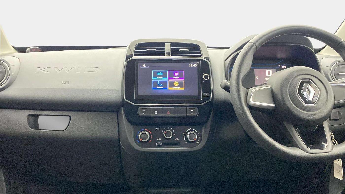 2020 Renault Kwid RXT 1.0 AMT (O), Petrol, Automatic, 28,403 km, Air Conditioner