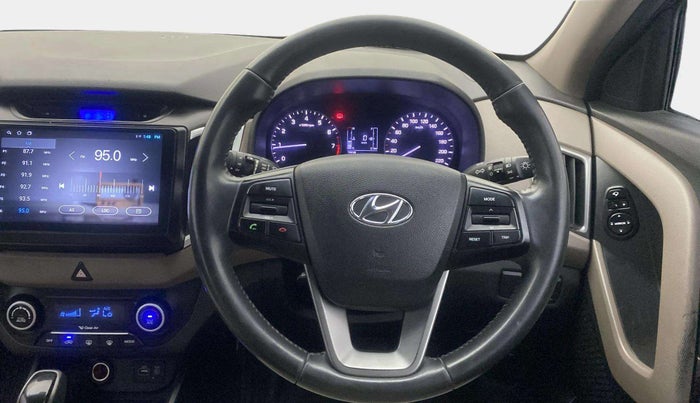 2016 Hyundai Creta SX PLUS AT 1.6 PETROL, Petrol, Automatic, 59,109 km, Steering Wheel Close Up