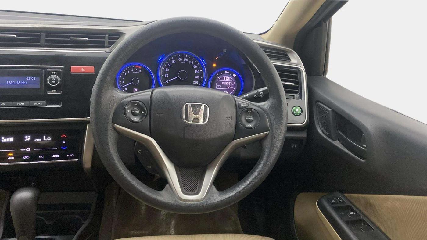 2014 Honda City 1.5L I-VTEC SV CVT, Petrol, Automatic, 55,847 km, Steering Wheel Close Up