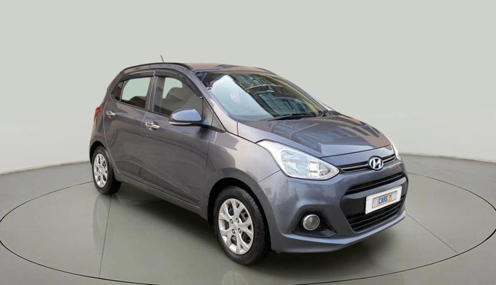 2014 Hyundai Grand i10 SPORTZ 1.2 KAPPA VTVT, Petrol, Manual, 40,453 km, Right Front Diagonal