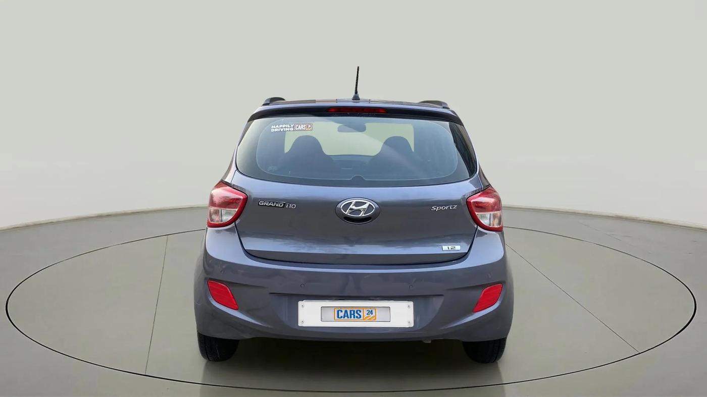 2014 Hyundai Grand i10 SPORTZ 1.2 KAPPA VTVT, Petrol, Manual, 40,453 km, Back/Rear