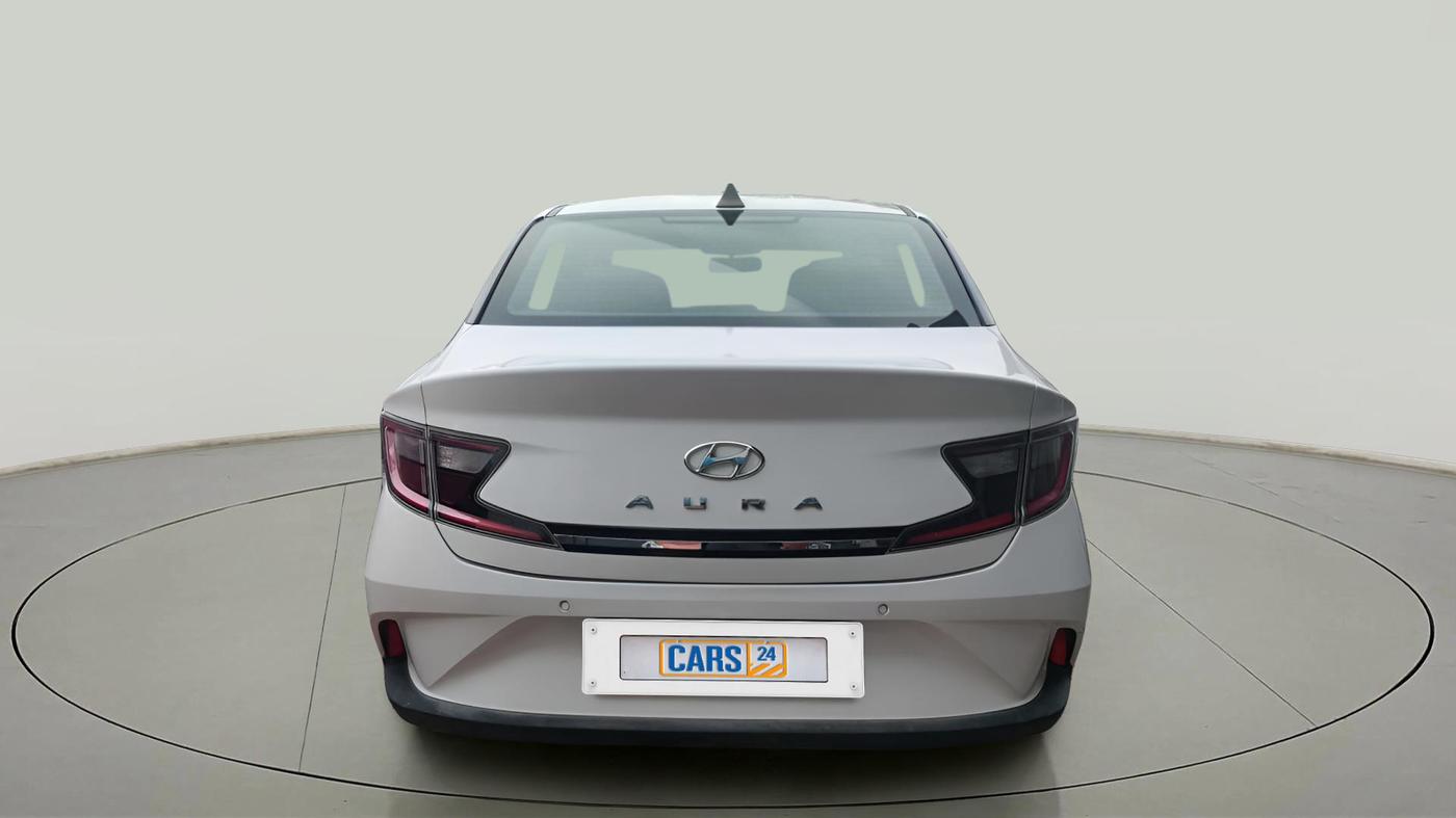 2021 Hyundai AURA SX+ 1.0 TURBO GDI MT, Petrol, Manual, 51,637 km, Back/Rear