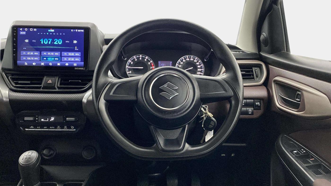 2023 Maruti FRONX SIGMA 1.2 MT, Petrol, Manual, 8,385 km, Steering Wheel Close Up