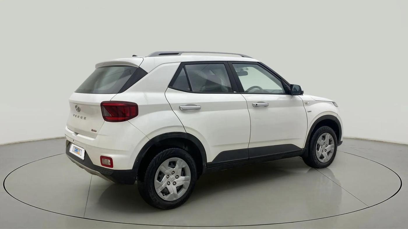 2021 Hyundai VENUE S 1.0 TURBO IMT, Petrol, Manual, 53,183 km, Right Back Diagonal