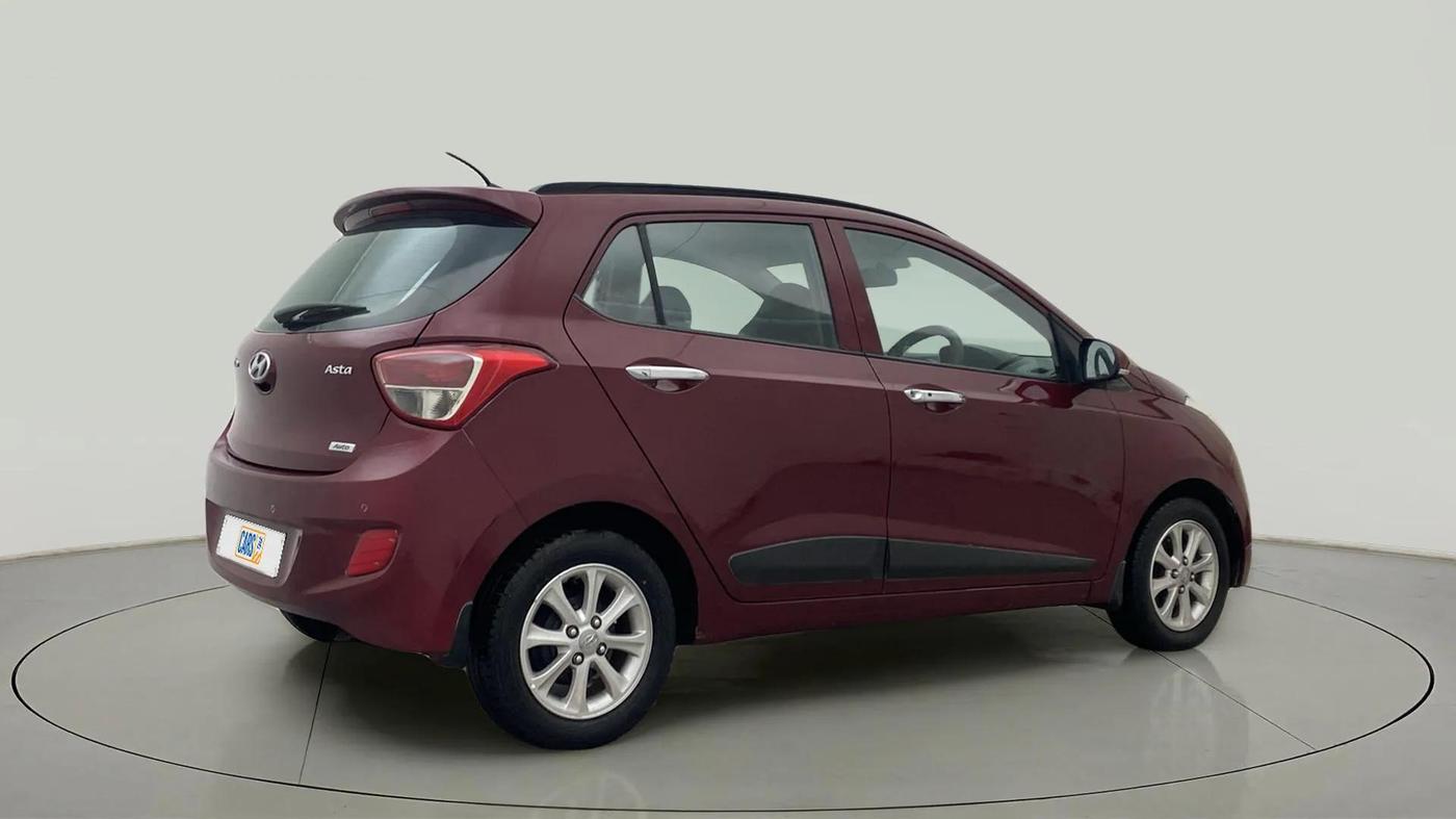 2014 Hyundai Grand i10 ASTA AT 1.2 KAPPA VTVT, Petrol, Automatic, 88,919 km, Right Back Diagonal