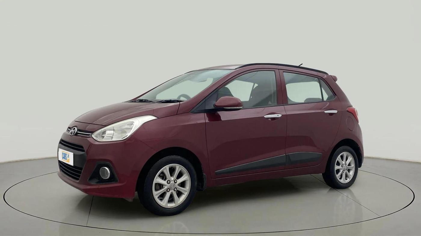 2014 Hyundai Grand i10 ASTA AT 1.2 KAPPA VTVT, Petrol, Automatic, 88,919 km, Left Front Diagonal