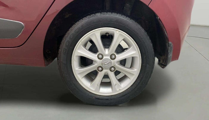 2014 Hyundai Grand i10 ASTA AT 1.2 KAPPA VTVT, Petrol, Automatic, 88,919 km, Left Rear Wheel