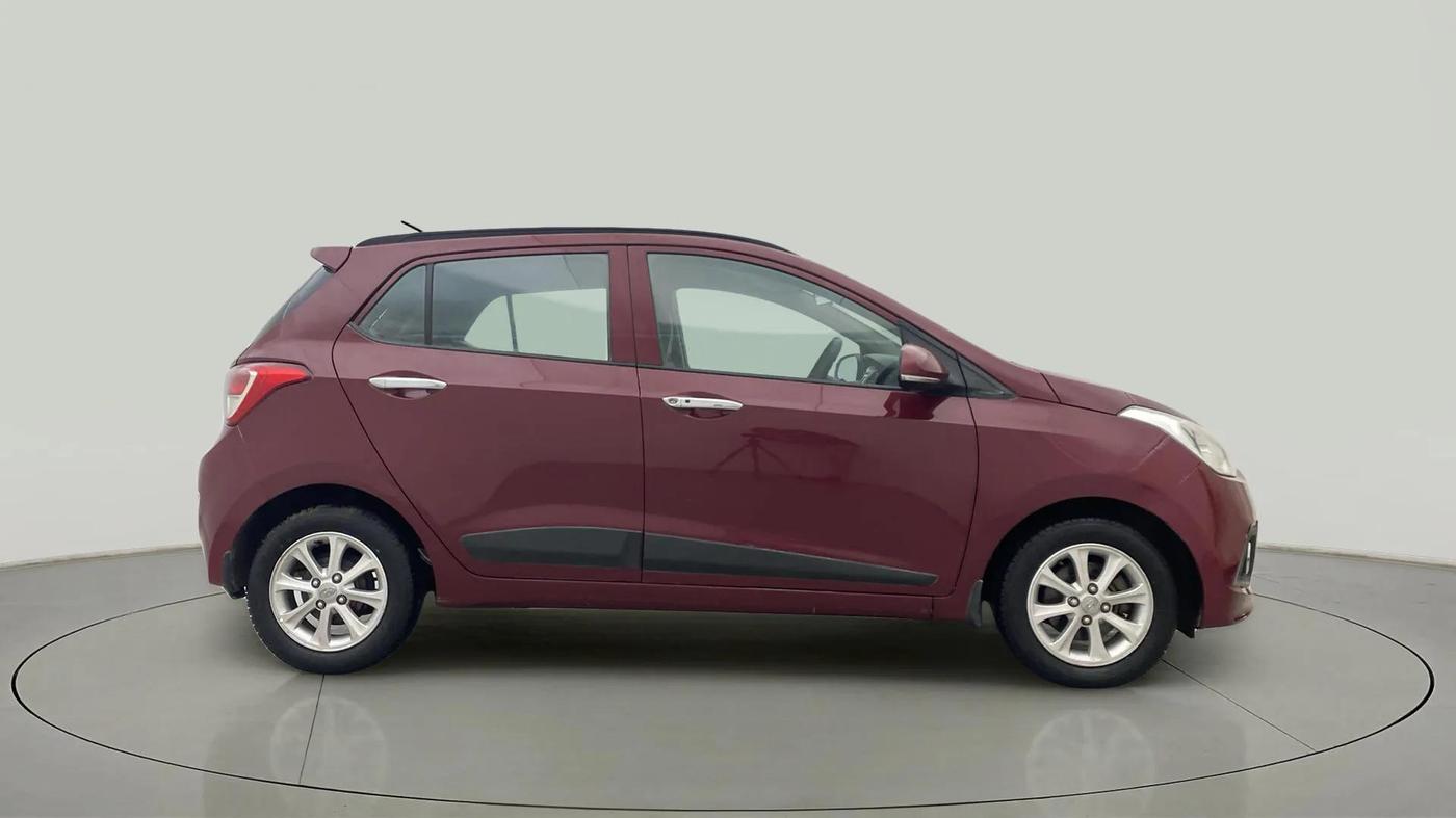 2014 Hyundai Grand i10 ASTA AT 1.2 KAPPA VTVT, Petrol, Automatic, 88,919 km, Right Side View