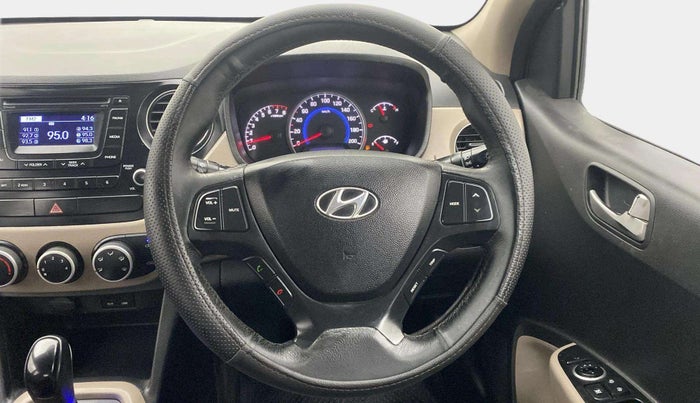 2014 Hyundai Grand i10 ASTA AT 1.2 KAPPA VTVT, Petrol, Automatic, 88,919 km, Steering Wheel Close Up