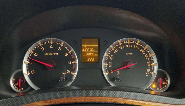 2014 Maruti Swift VXI, Petrol, Manual, 58,768 km, Odometer Image