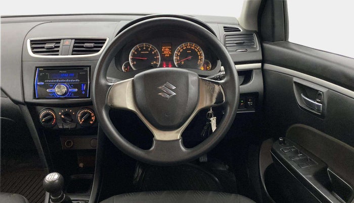 2013 Maruti Swift VXI, Petrol, Manual, 33,414 km, Steering Wheel Close Up