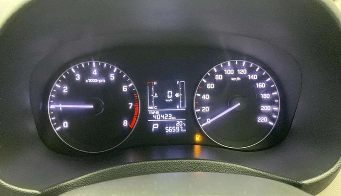 2018 Hyundai Creta SX PLUS AT 1.6 PETROL, Petrol, Automatic, 56,649 km, Odometer Image