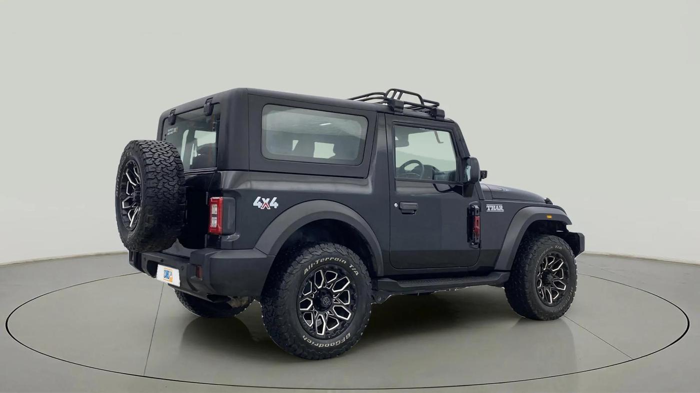 2022 Mahindra Thar LX D AT 4WD HT, Diesel, Automatic, 56,126 km, Right Back Diagonal