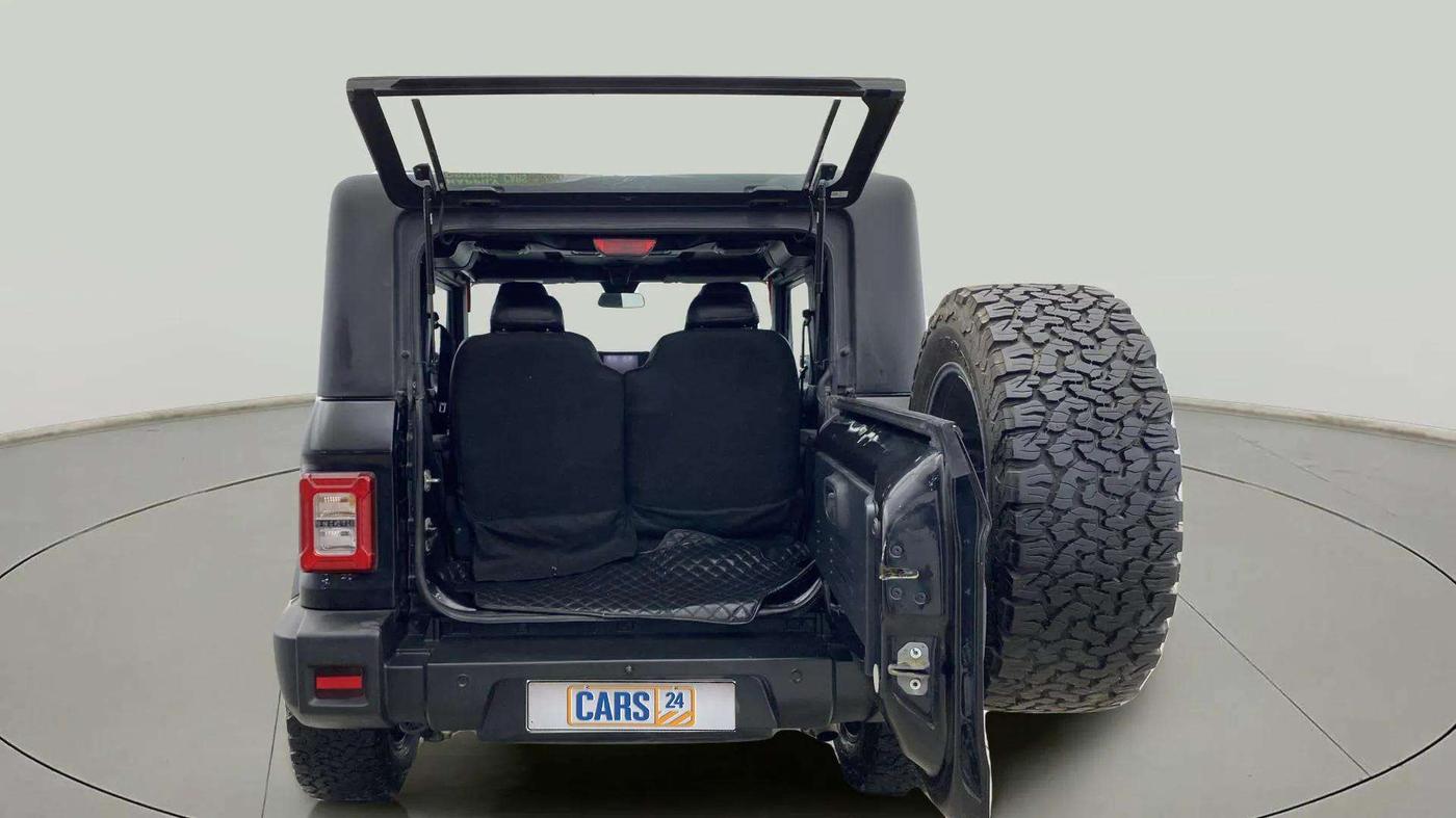 2022 Mahindra Thar LX D AT 4WD HT, Diesel, Automatic, 56,126 km, Boot Door Open