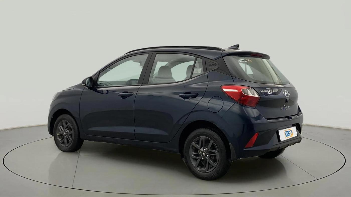 2021 Hyundai GRAND I10 NIOS SPORTZ 1.2 KAPPA VTVT, Petrol, Manual, 24,386 km, Left Back Diagonal