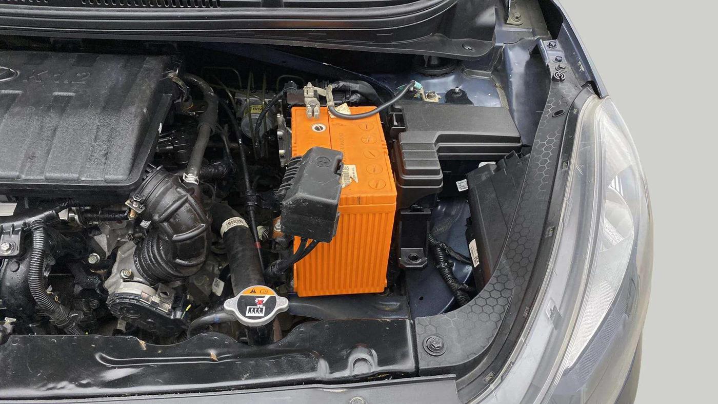 2021 Hyundai GRAND I10 NIOS SPORTZ 1.2 KAPPA VTVT, Petrol, Manual, 24,386 km, Engine View - Left