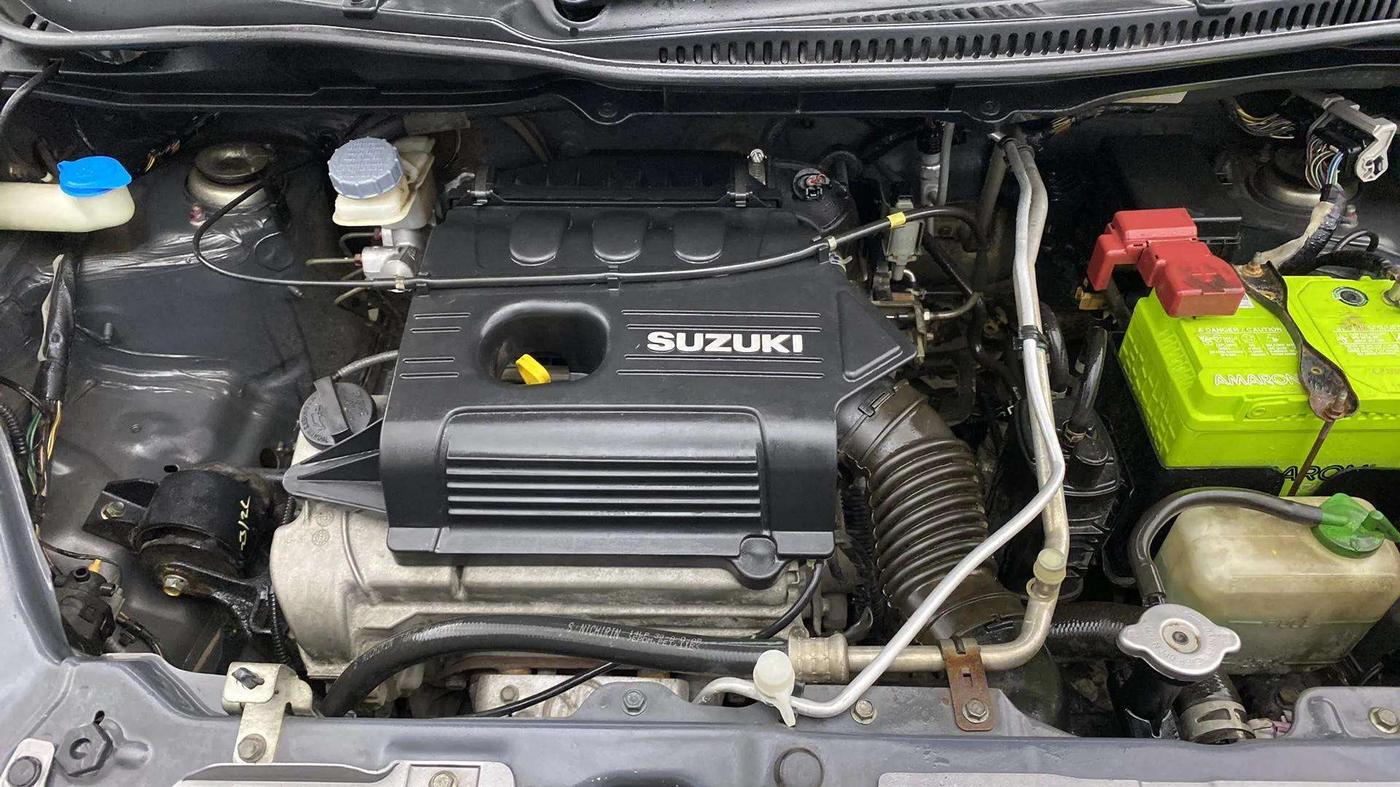 2013 Maruti Wagon R 1.0 VXI, Petrol, Manual, 68,643 km, Engine View