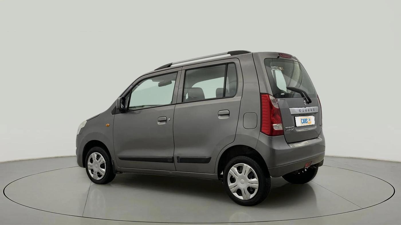 2013 Maruti Wagon R 1.0 VXI, Petrol, Manual, 68,643 km, Left Back Diagonal
