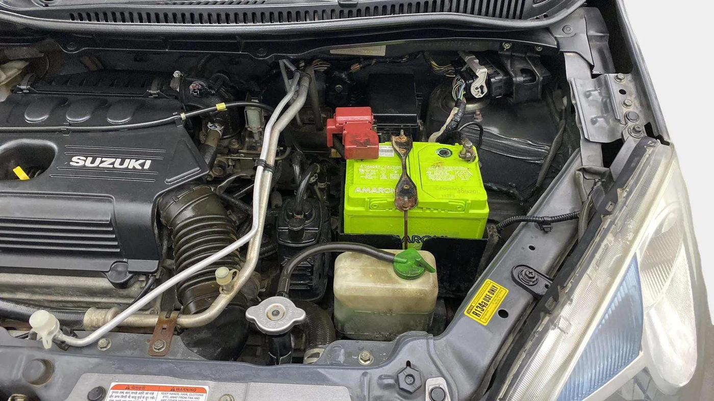 2013 Maruti Wagon R 1.0 VXI, Petrol, Manual, 68,643 km, Engine View - Left