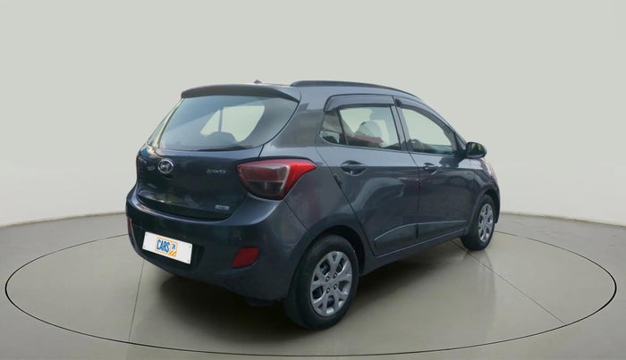 2015 Hyundai Grand i10 SPORTZ 1.2 KAPPA VTVT, Petrol, Manual, 87,025 km, Right Back Diagonal