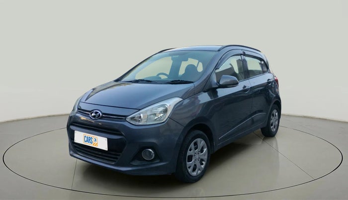 2015 Hyundai Grand i10 SPORTZ 1.2 KAPPA VTVT, Petrol, Manual, 87,025 km, Left Front Diagonal