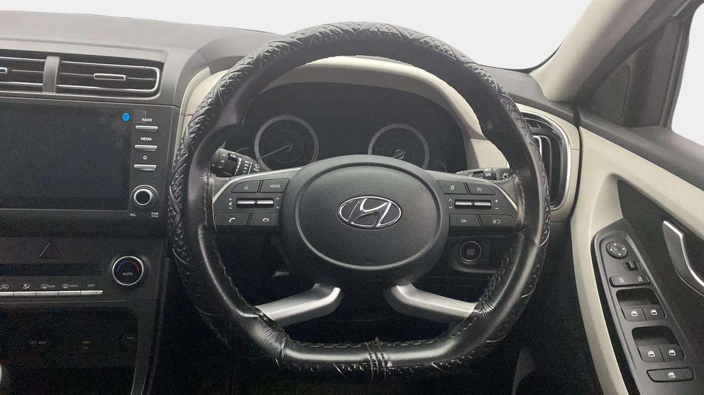 2021 Hyundai Creta S 1.5 PETROL, Petrol, Manual, 36,913 km, Steering Wheel Close Up