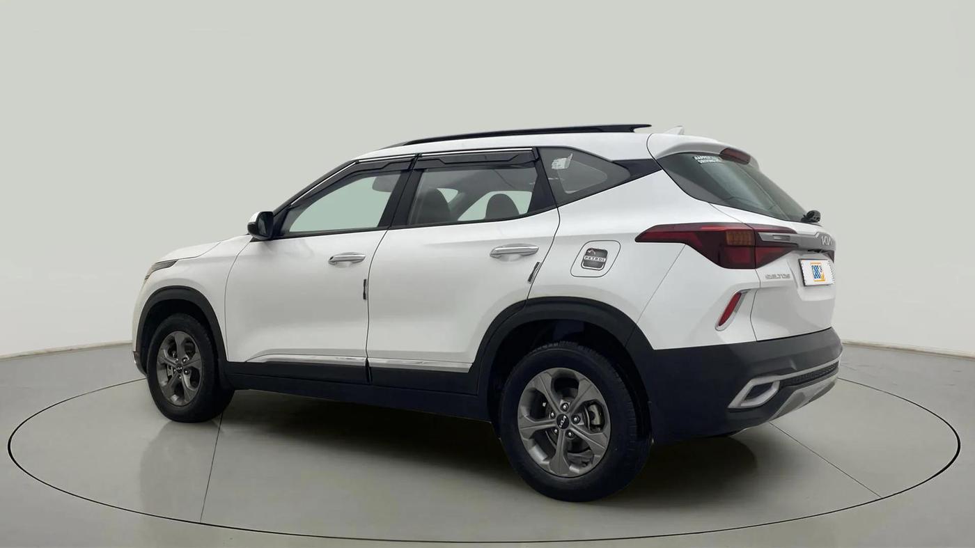 2022 KIA SELTOS HTK PLUS 1.5 IMT, Petrol, Manual, 23,294 km, Left Back Diagonal