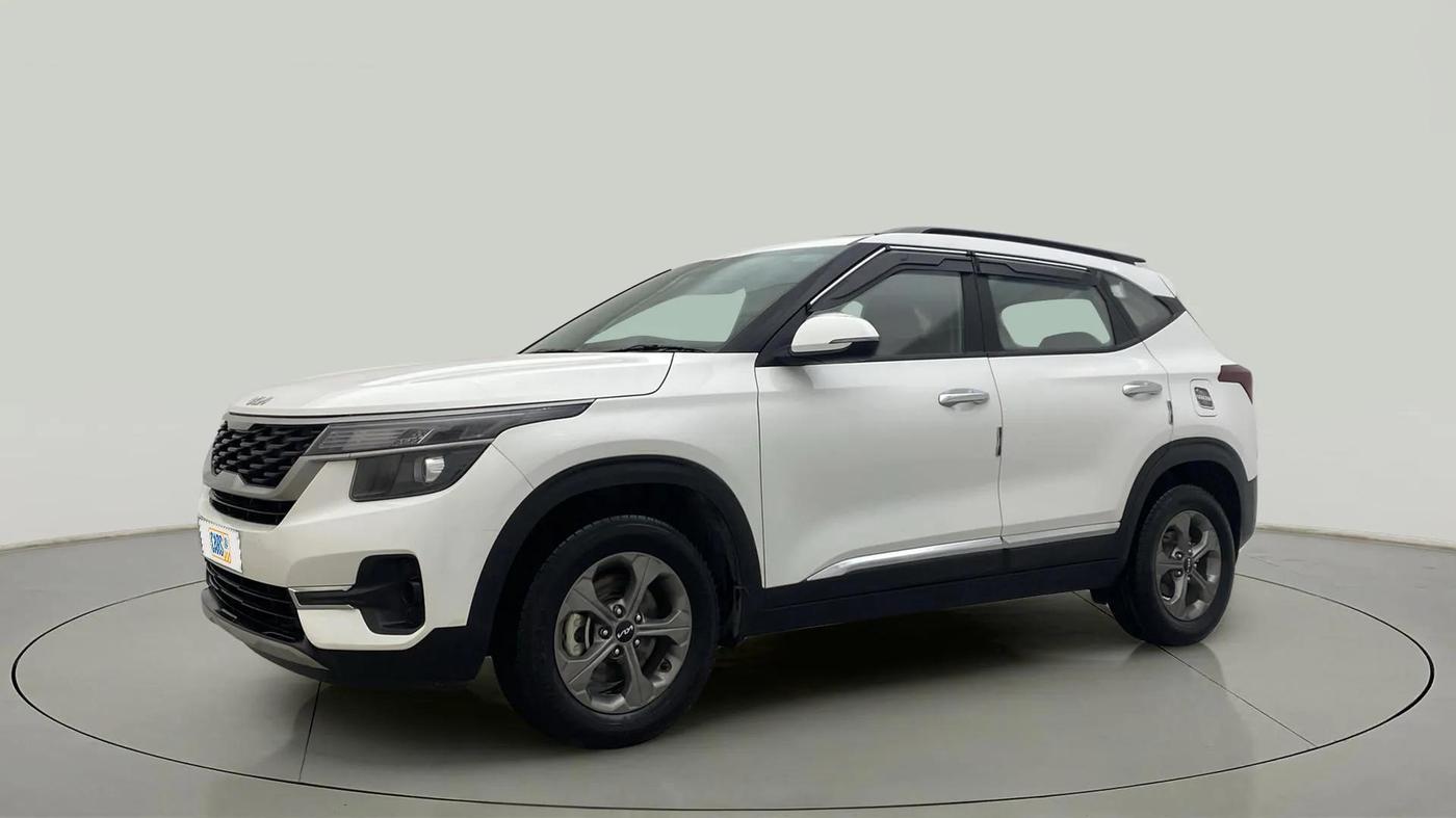 2022 KIA SELTOS HTK PLUS 1.5 IMT, Petrol, Manual, 23,294 km, Left Front Diagonal