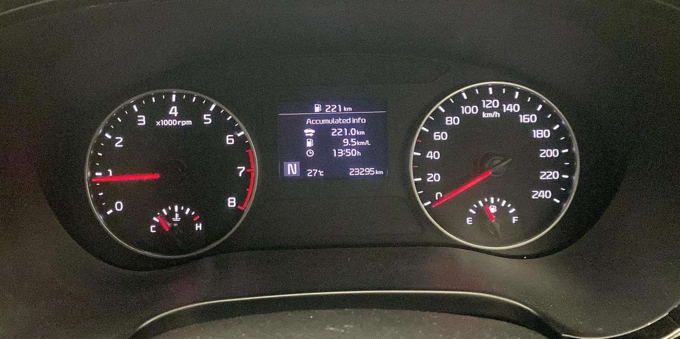 2022 KIA SELTOS HTK PLUS 1.5 IMT, Petrol, Manual, 23,294 km, Odometer Image