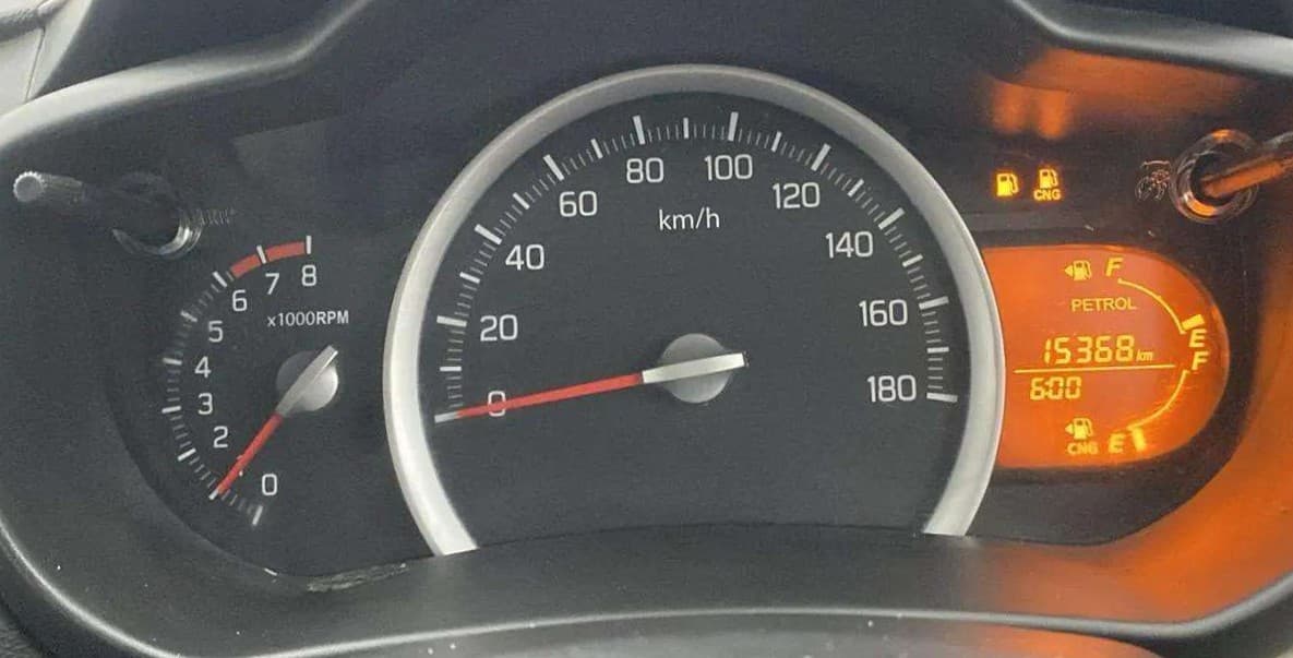 2020 Maruti Celerio VXI (O) CNG, CNG, Manual, 15,610 km, Odometer Image