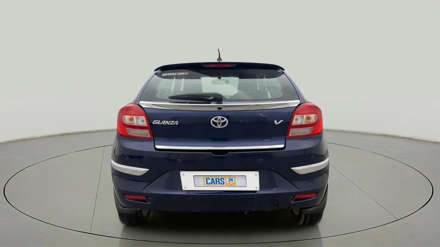 2019 Toyota Glanza V CVT, Petrol, Automatic, 65,566 km, Back/Rear