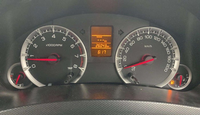 2016 Maruti Swift VXI, Petrol, Manual, 26,024 km, Odometer Image