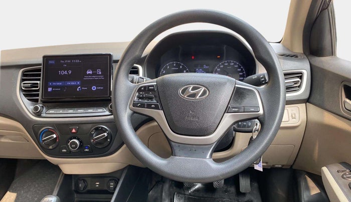 2021 Hyundai Verna S PLUS 1.5 VTVT, Petrol, Manual, 18,977 km, Steering Wheel Close Up