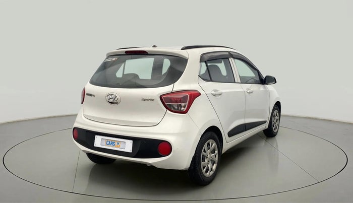 2018 Hyundai Grand i10 SPORTZ 1.2 KAPPA VTVT, Petrol, Manual, 34,759 km, Right Back Diagonal