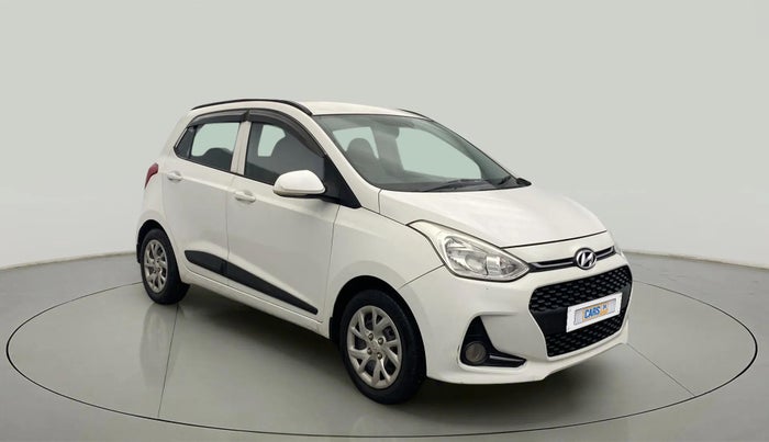 2018 Hyundai Grand i10 SPORTZ 1.2 KAPPA VTVT, Petrol, Manual, 34,759 km, Right Front Diagonal