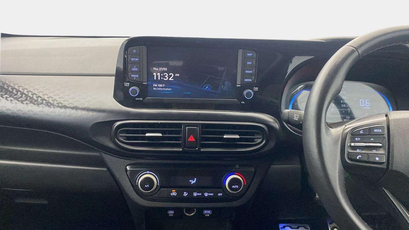 2023 Hyundai EXTER SX(O) CONNECT 1.2 AMT, Petrol, Automatic, 8,821 km, Air Conditioner