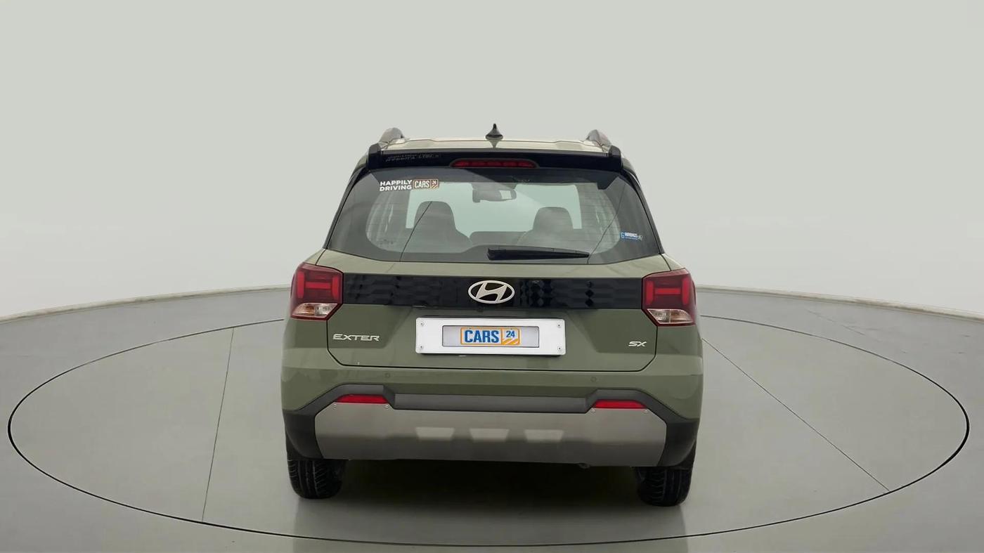 2023 Hyundai EXTER SX(O) CONNECT 1.2 AMT, Petrol, Automatic, 8,821 km, Back/Rear