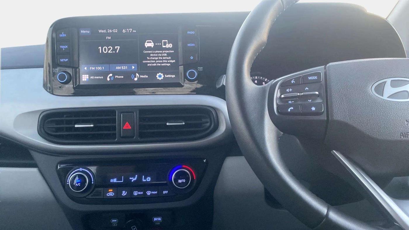 2023 Hyundai GRAND I10 NIOS ASTA AMT 1.2 KAPPA VTVT, Petrol, Automatic, 18,717 km, Air Conditioner