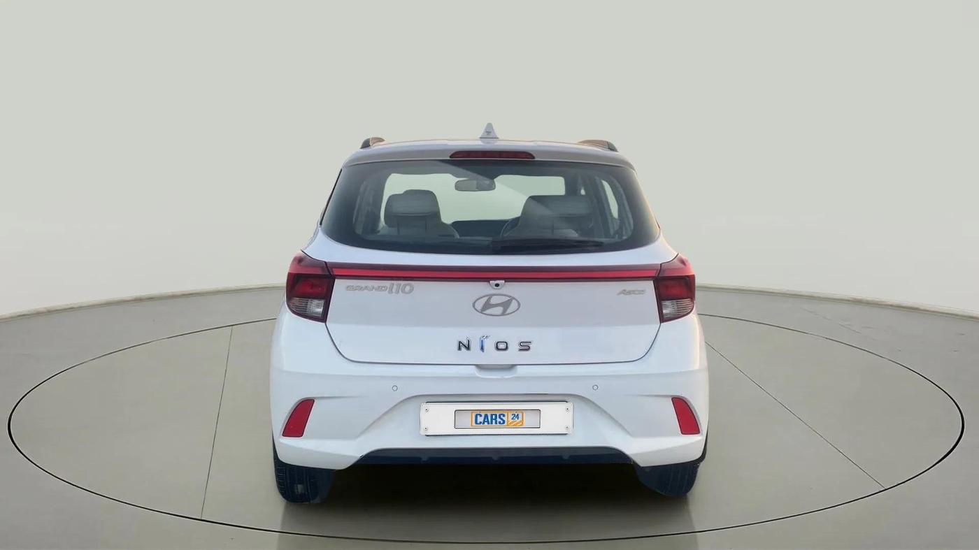 2023 Hyundai GRAND I10 NIOS ASTA AMT 1.2 KAPPA VTVT, Petrol, Automatic, 18,717 km, Back/Rear