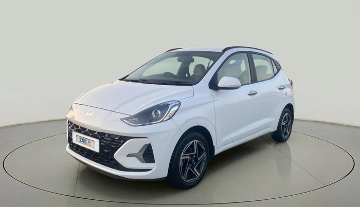 2023 Hyundai GRAND I10 NIOS ASTA AMT 1.2 KAPPA VTVT, Petrol, Automatic, 18,700 km, Left Front Diagonal