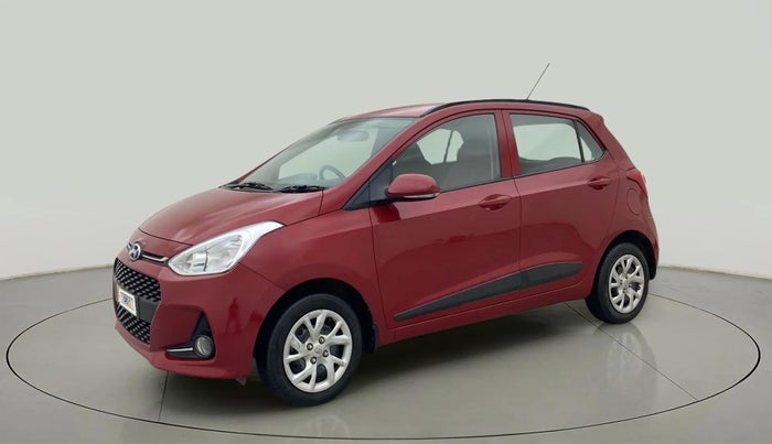 2018 Hyundai Grand i10 SPORTZ 1.2 KAPPA VTVT, Petrol, Manual, 25,789 km, Left Front Diagonal