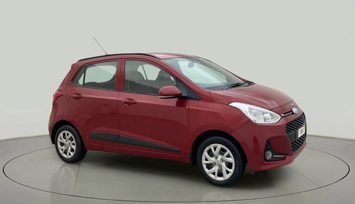 2018 Hyundai Grand i10 SPORTZ 1.2 KAPPA VTVT, Petrol, Manual, 25,789 km, Right Front Diagonal