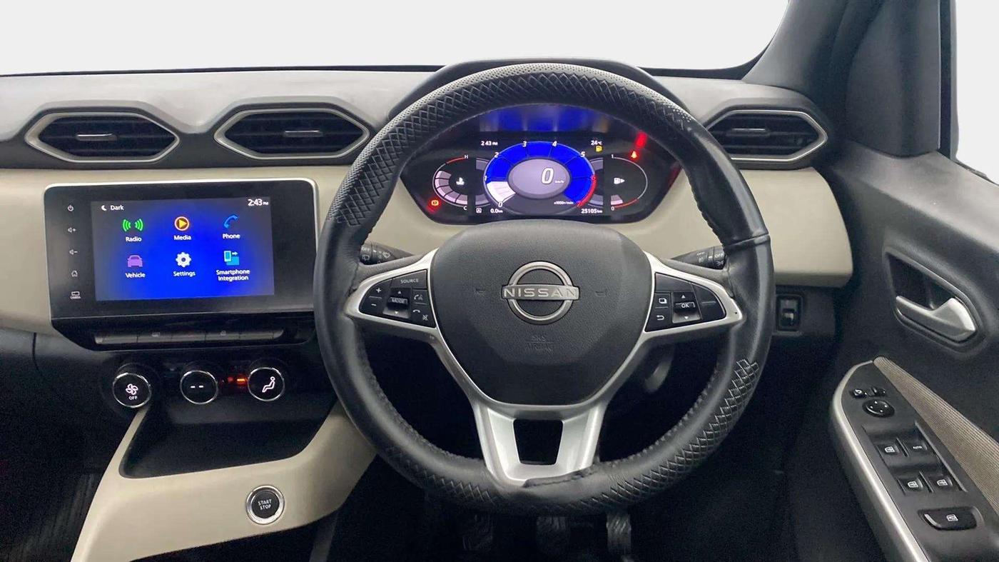 2021 Nissan MAGNITE XV MT, Petrol, Manual, 25,119 km, Steering Wheel Close Up