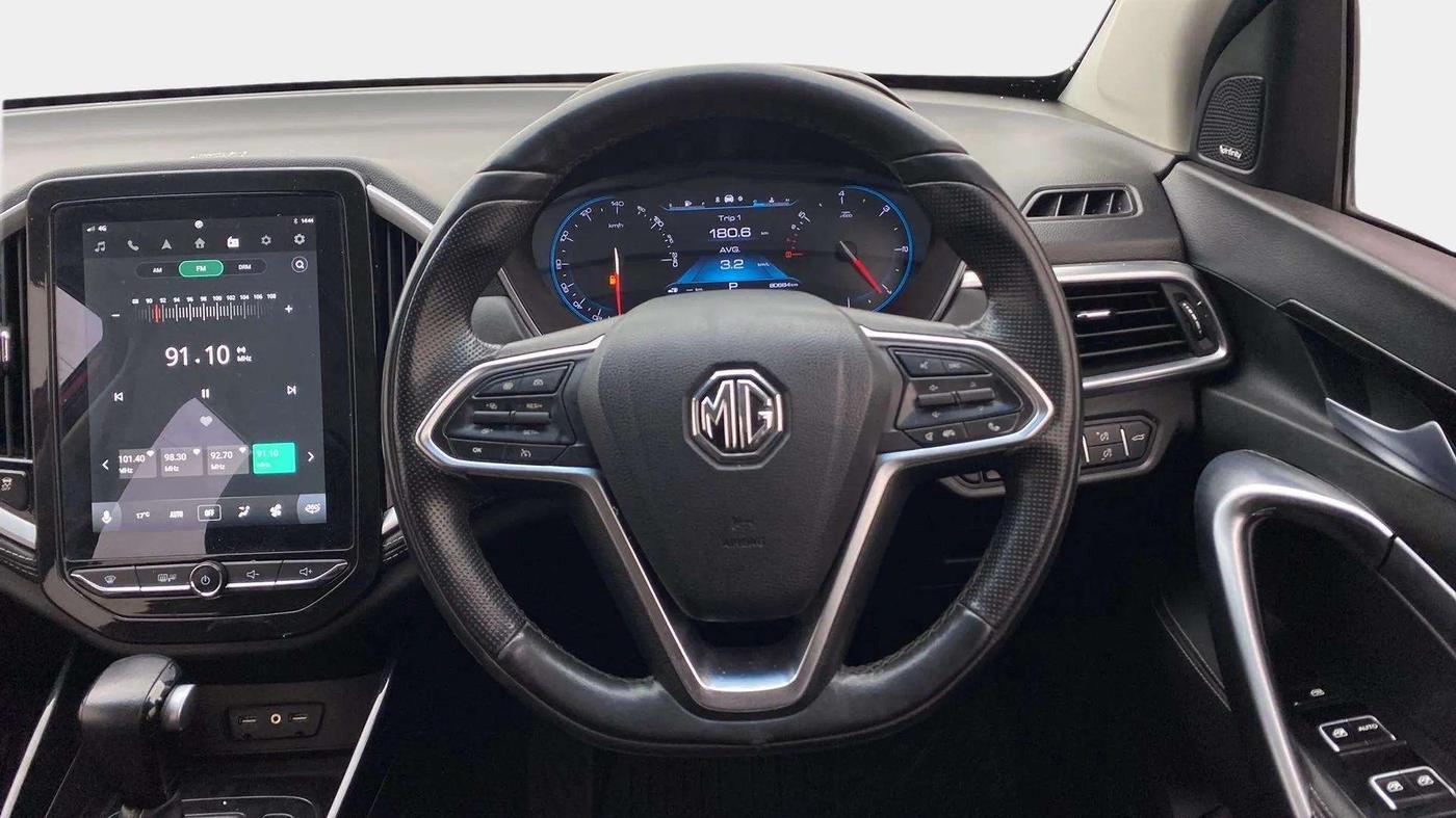 2019 MG HECTOR SHARP 1.5 DCT PETROL, Petrol, Automatic, 81,122 km, Steering Wheel Close Up